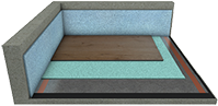 K 45131 - Direct support design flooring - System E-NERGY CARBON PET